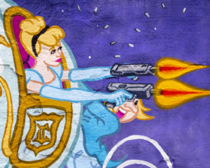 Close up Gicleé print - Cinderella Drive by